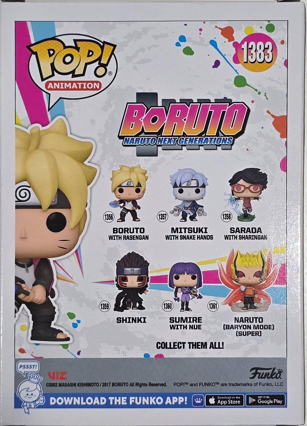 Funko Pop! Boruto with Chakra Blade (Vinyl Figure #1383)