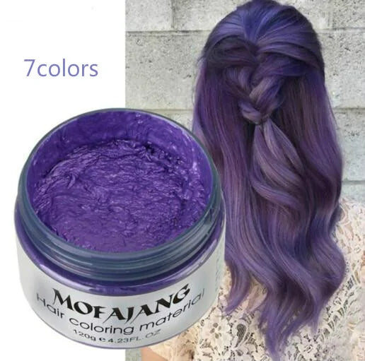 Color Hair Wax