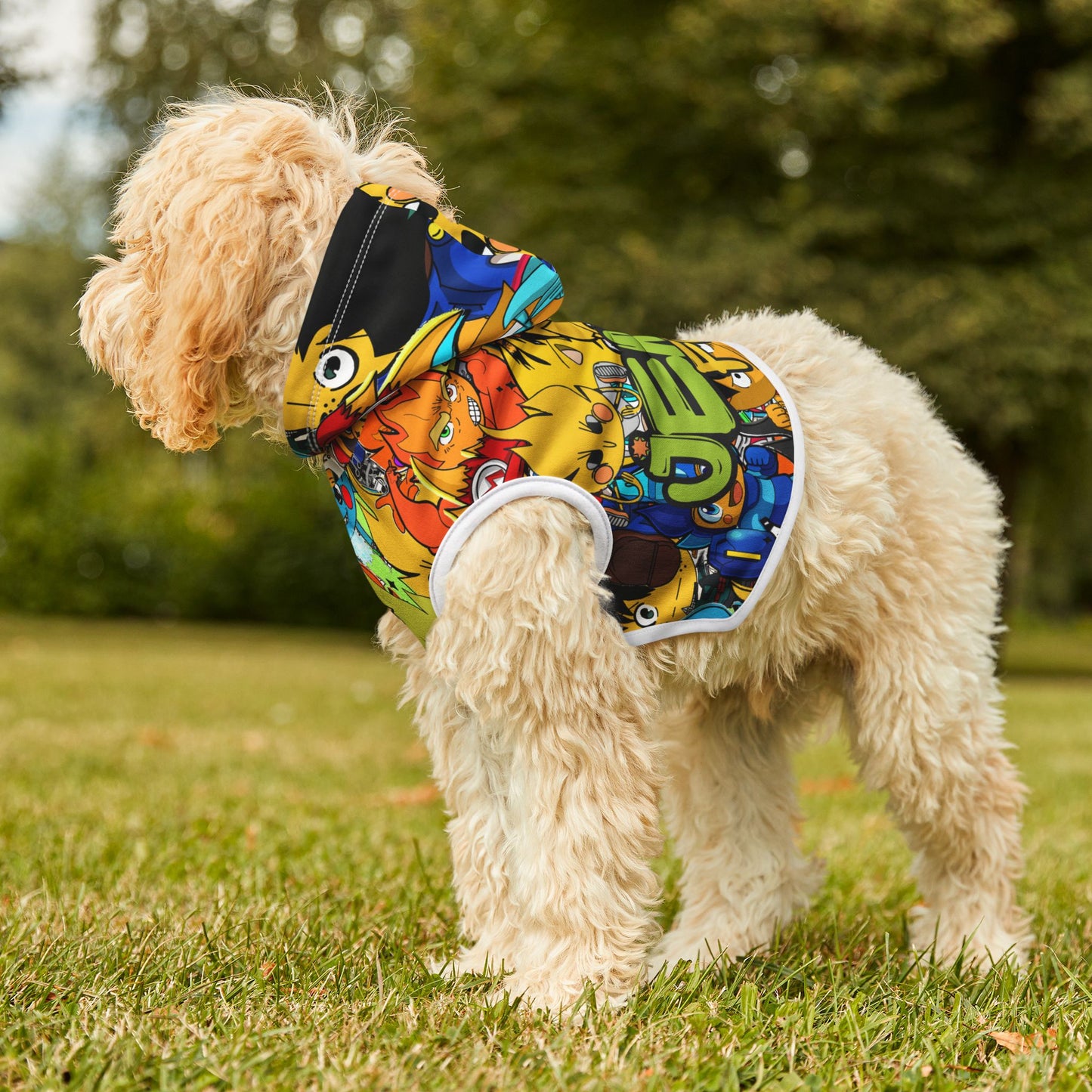 Pet jemono fire Hoodie