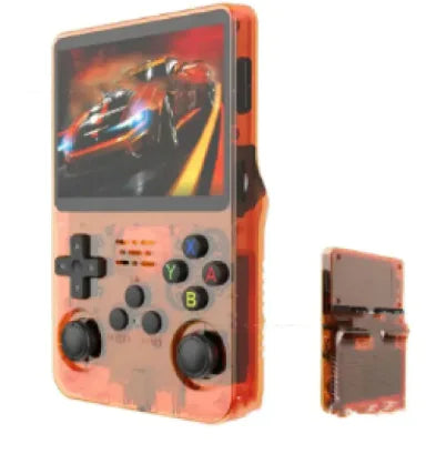 Retro R36S Portable Video Game Console - Orange